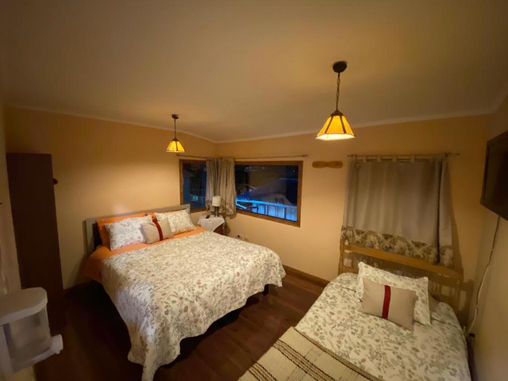 Hostal Y Cabanas Mirando Al Mar Puerto Montt Exteriör bild